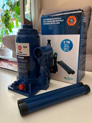 Gato Hidráulico + Llave Rueda + Compresor de aire