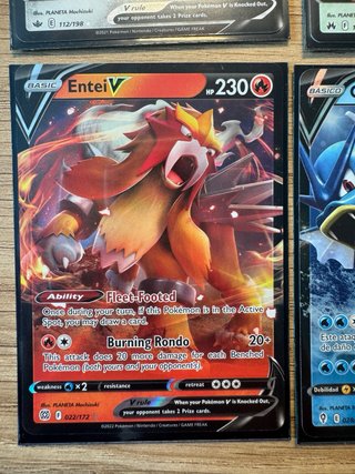 Lote Cartas Pokemon V