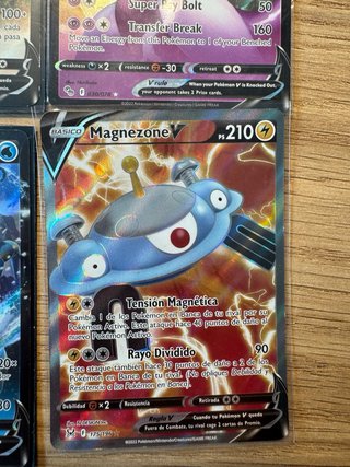 Lote Cartas Pokemon V