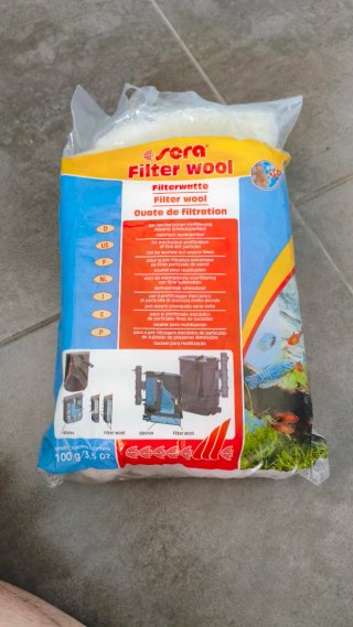 Sera Filter Wool Perlon para filtros de acuario