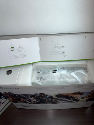 Xbox One S Microsoft Console 1 TB Completa Boxata