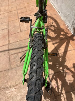 Bicicleta Montaña 24 Verde