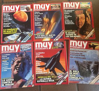 Colección Revistas Muy Interesante Años 80/90