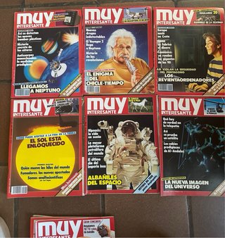 Colección Revistas Muy Interesante Años 80/90