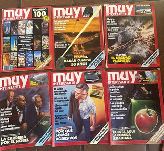 Colección Revistas Muy Interesante Años 80/90