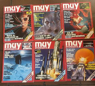 Colección Revistas Muy Interesante Años 80/90