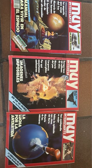 Colección Revistas Muy Interesante Años 80/90