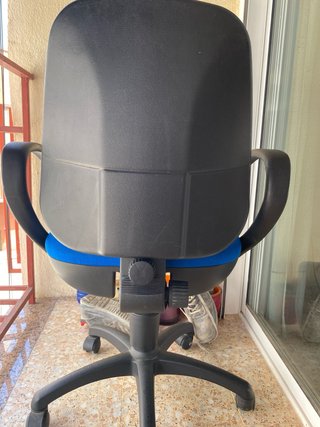 Silla de escritorio azul