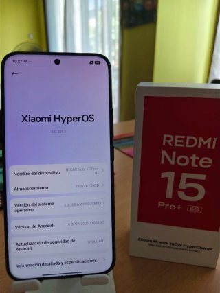 Redmi Note 15 Pro+ Negro