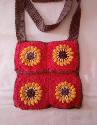 Bolso ganchillo y monedero