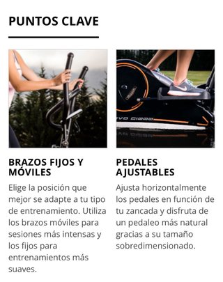 Bicicleta Elíptica EVO C1000 BH