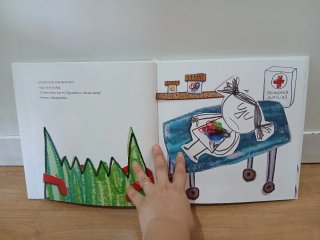 Libro infantil  Doctor de emociones. El monstruo d