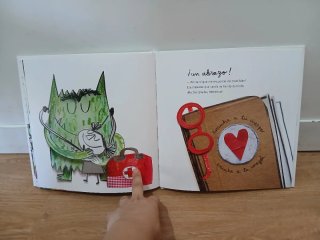 Libro infantil  Doctor de emociones. El monstruo d