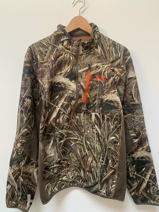 Under Armour ColdGear Realtree Camo 1/4 Zip L