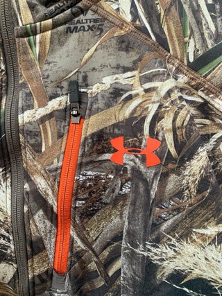 Under Armour ColdGear Realtree Camo 1/4 Zip L