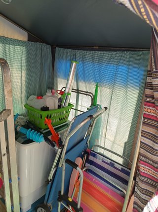 Caravana Knaus 550 en Camping
