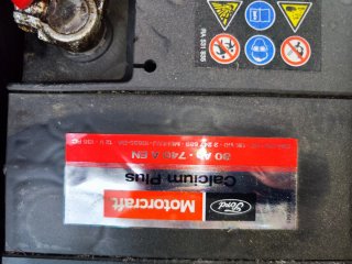 Batería Ford Motorcraft Calcium Plus 80Ah