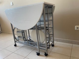 URGENTE_Mesa cocina plegable+2 taburetes
