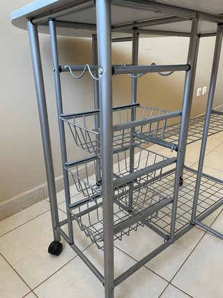 URGENTE_Mesa cocina plegable+2 taburetes