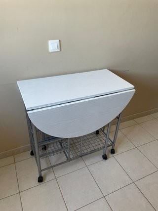 URGENTE_Mesa cocina plegable+2 taburetes