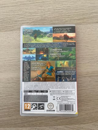 Zelda Breath of the Wild Nintendo Switch