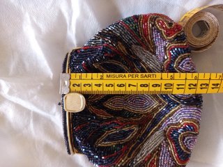Pochette/Clutch vintage perline