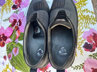 Scarpe moto uomo nere/grigie