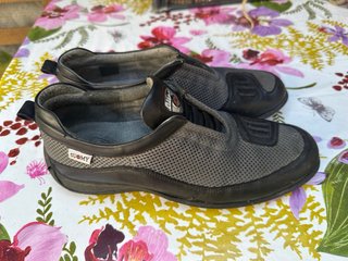 Scarpe moto uomo nere/grigie