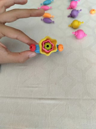 Juego Montaje Joyas Infantil Multicolor 96 piezas