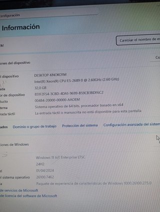 PC Gaming Ordenador Completo RGB T192