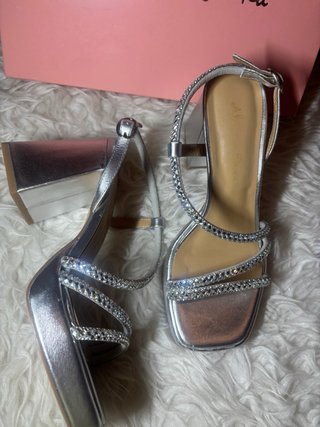 Sandalias Alma en Pena Plataforma Strass