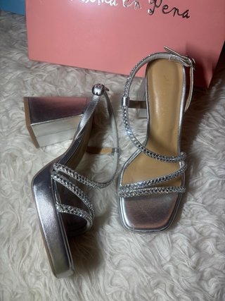 Sandalias Alma en Pena Plataforma Strass