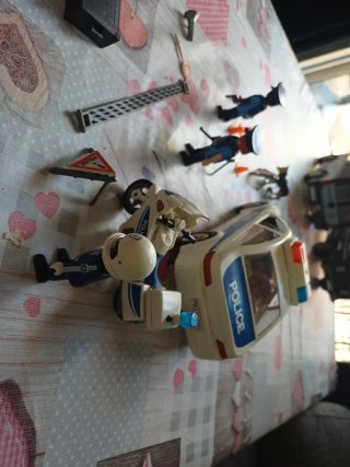 Playmobil Policía Coche y Moto