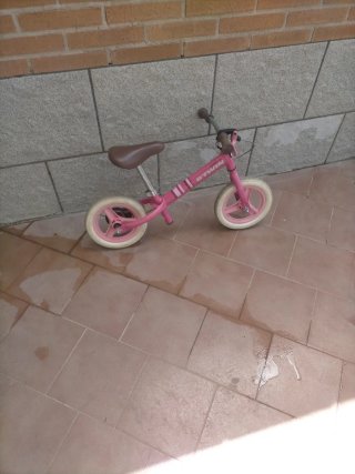 Bicicleta infantil rosa Btwin