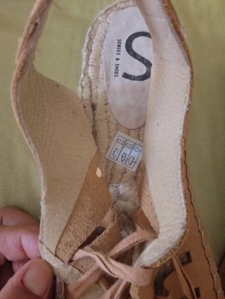 Sandalias esparto mujer talla 41