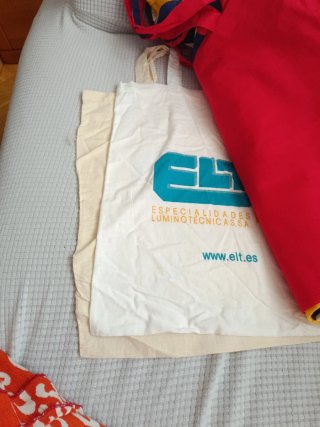 22 Bolsas de Tela Publicitarias