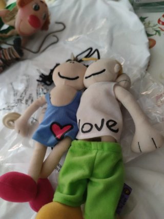 Muñecos de peluche love