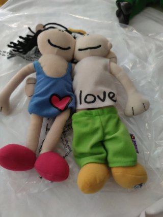 Muñecos de peluche love