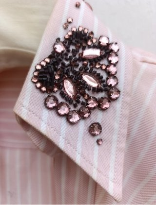 Camisa Pedro del Hierro rosa rayas