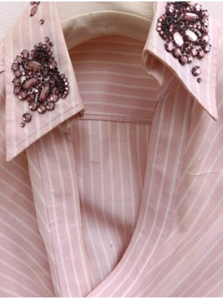 Camisa Pedro del Hierro rosa rayas