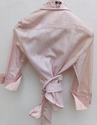 Camisa Pedro del Hierro rosa rayas
