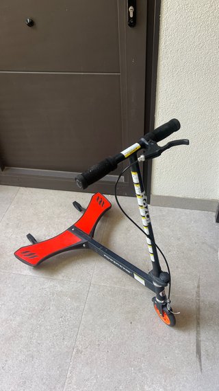 Patinete infantil 3 ruedas rojo