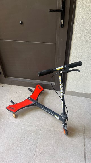 Patinete infantil 3 ruedas rojo