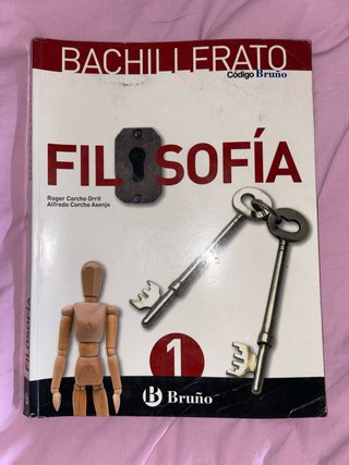 Filosofía 1, Bachillerato