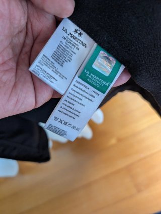 Chaleco La Martina Negro Talla XXL