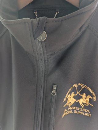 Chaleco La Martina Negro Talla XXL