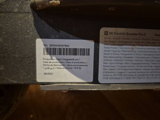 Monopatín Xiaomi 2 Pro