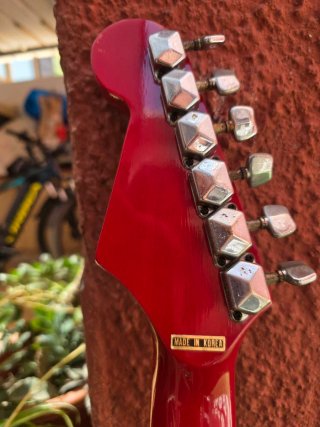 Guitarra Eléctrica Strong Coreana Roja