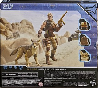 DUSTY & COYOTE SANDSTORM - G.I. JOE CLASSIFIED