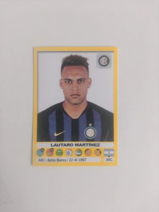 Card Lautaro Martinez e Mauro Icardi